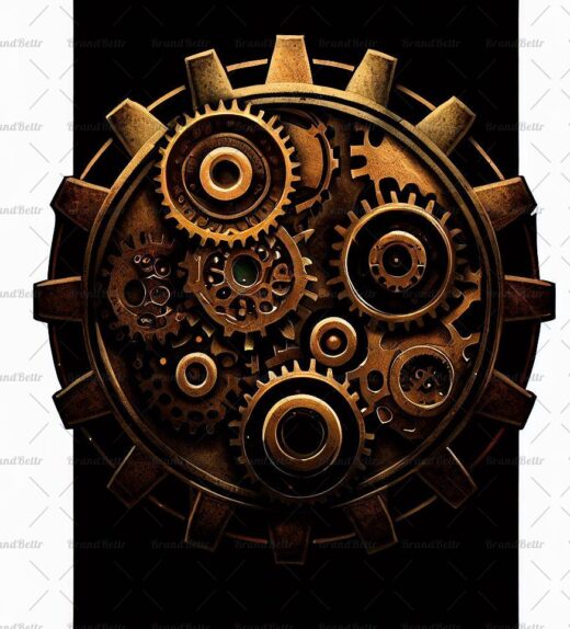 Steampunk Zahnräder
